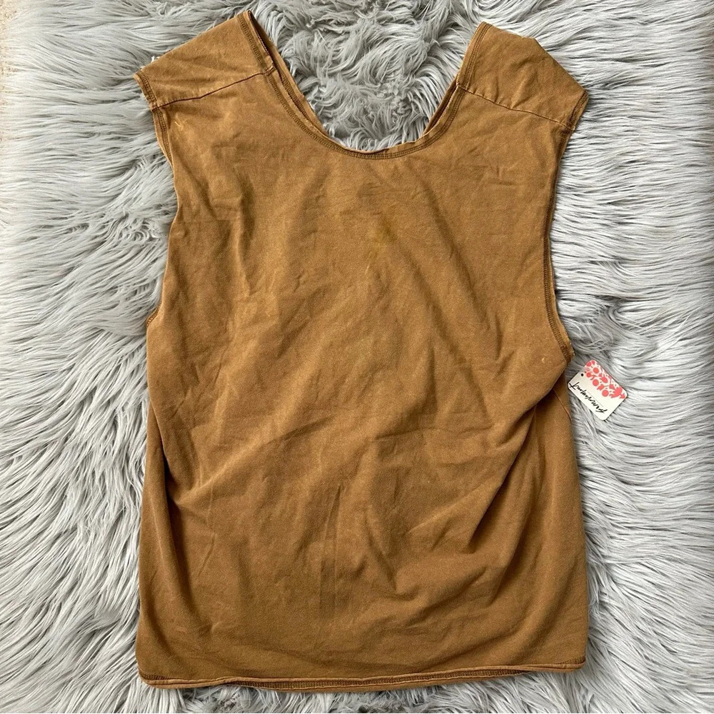 Free People Brown Sleeveless Top - Picture 9 of 12
